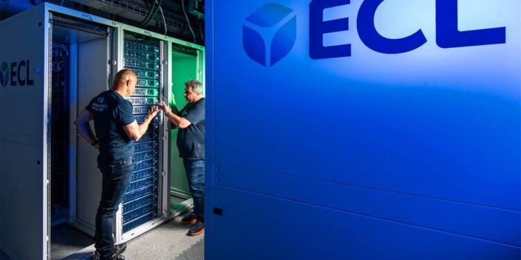 ECL dévoile son data center IA alimenté à l'hydrogène