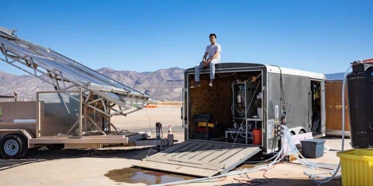 Un système de dessalement solaire qui s'adapte au rythme du soleil