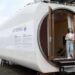 Découvrez la maison nichée dans une ancienne nacelle de turbine éolienne