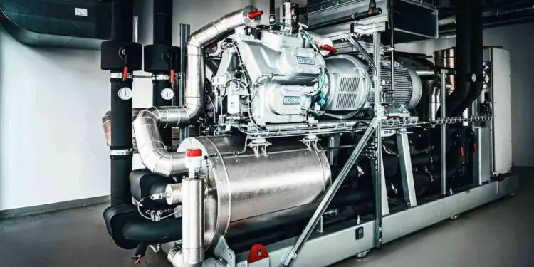 Une pompe à chaleur marine révolutionne le chauffage urbain sur les côtes allemandes