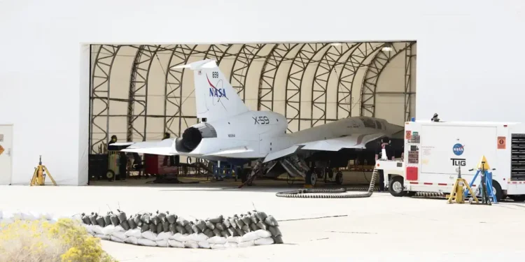 NASA : le X-59 démarre son moteur et se prépare pour un vol historique début 2025