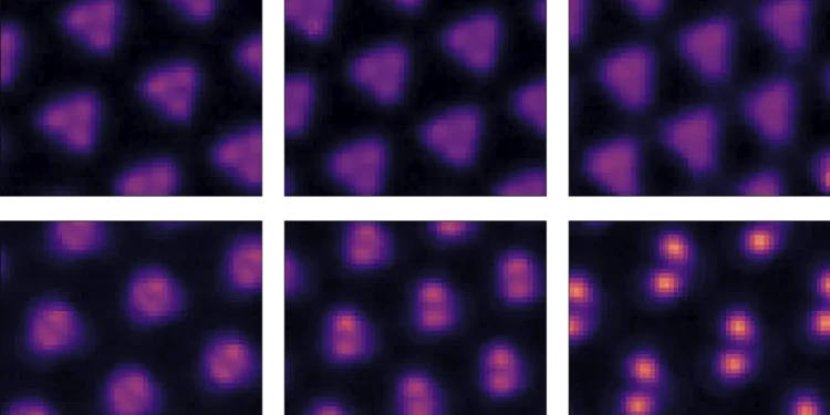 Des scientifiques capturent des images de cristaux de molécules d'électrons