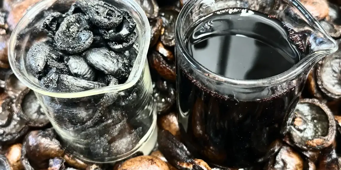 Les coquilles de noix jetées au rebut transformées en carburant écologique pour les navires