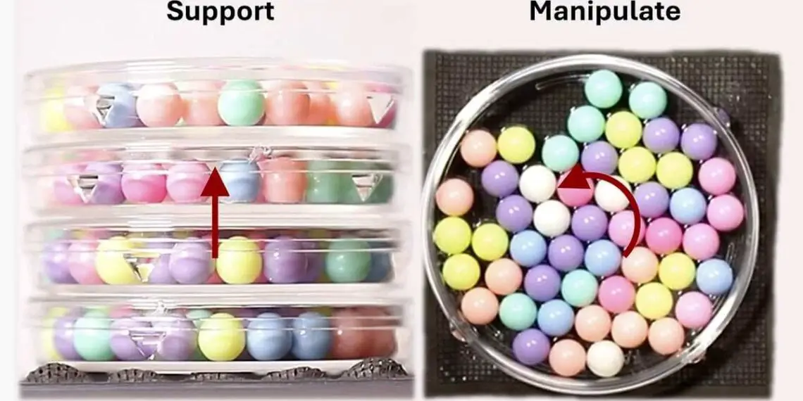 Un nouveau dispositif magnétique permet de manipuler les objets sans les toucher