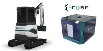 CES 2025 : La française ELHYTE réinvente la mini-pelle électrique avec l'E-CUBE