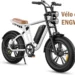 ENGWE M20 : quand le vélo électrique (750 watts) renoue avec l'esprit des motos des années 60