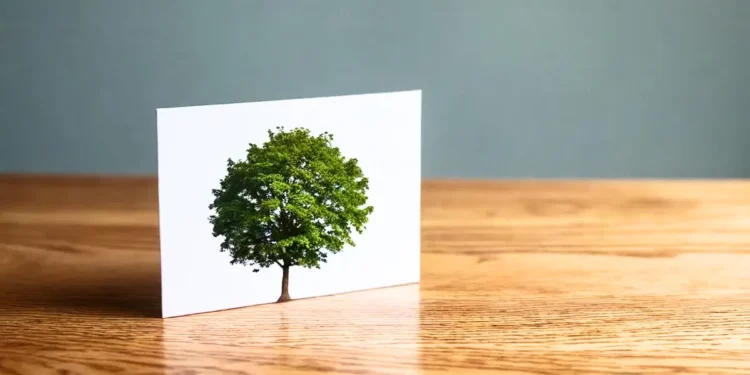 Optez pour le Vert : Cartes de Visite Écologiques Qui Font Sens