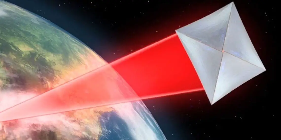 Caltech développe une plateforme test pour les futures voiles spatiales laser
