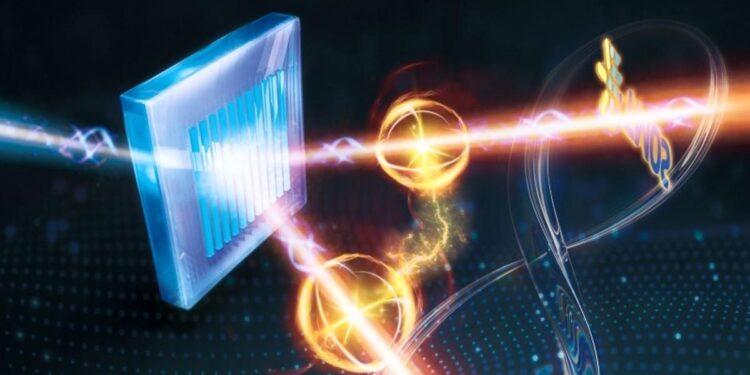 Une métasurface ultra-mince transforme l'imagerie quantique avec des photons intriqués