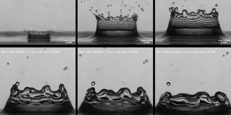 Les mystères des impacts de gouttes dévoilés par une étude inédite du MIT