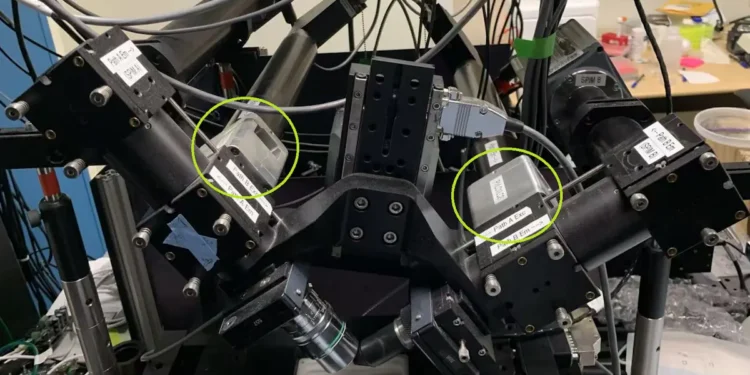 Un nouveau microscope peut imager, en une seule fois, l'orientation et la position en 3D des molécules dans les cellules