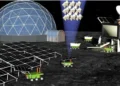 Des cellules solaires fabriquées à partir de poussière lunaire pourraient alimenter les futures explorations spatiales