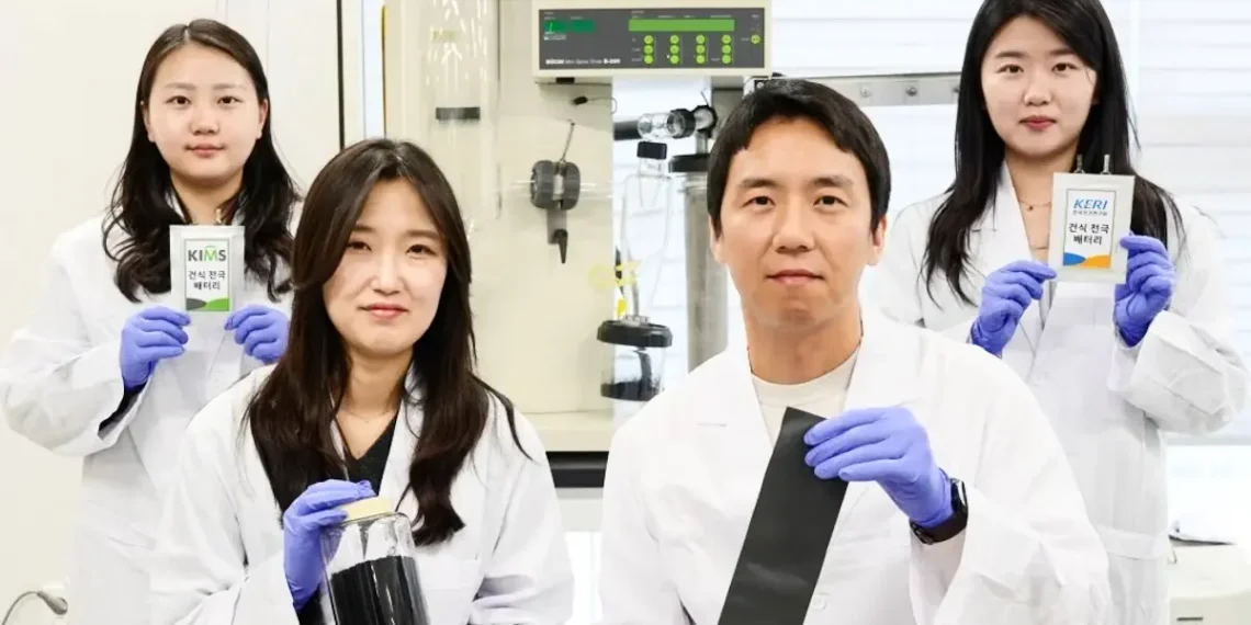 Corée du Sud : une innovation dans la fabrication d'électrodes pour batteries haute capacité