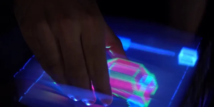 Des hologrammes saisissables et manipulables présentés par des chercheurs de l'UPNA