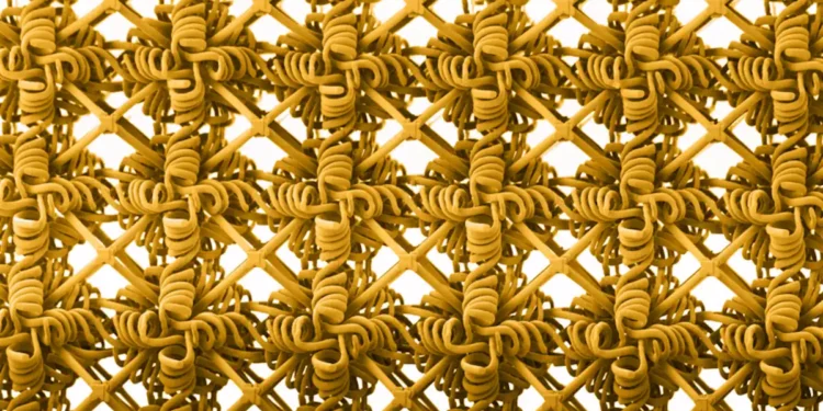 Les ingénieurs du MIT impriment des "métamatériaux" synthétiques à la fois solides et extensibles