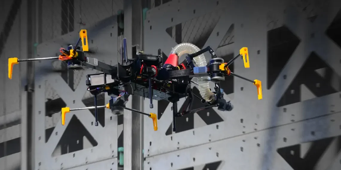 Les robots volants ouvrent de nouveaux horizons dans la construction