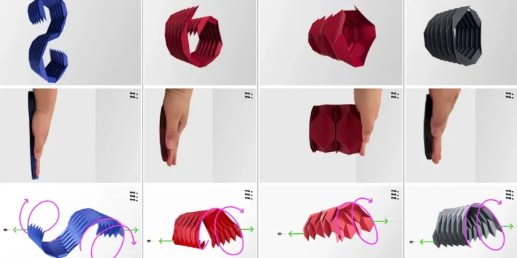 Comment l'origami pourrait débloquer une nouvelle classe de matériaux