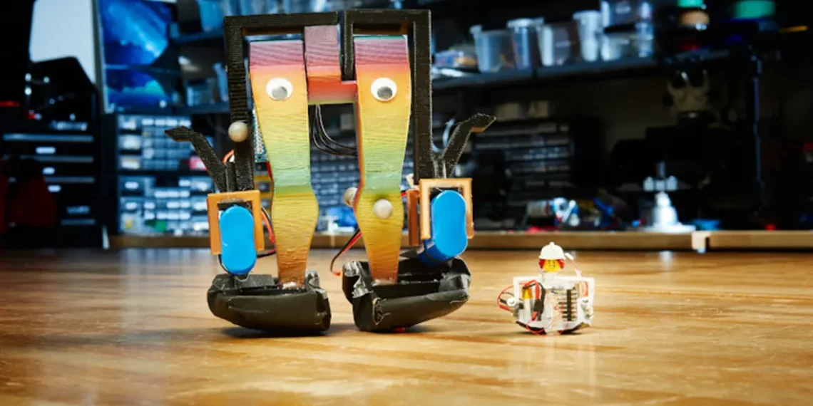 Le robot bipède le plus petit, le plus rapide et le plus autonome au monde