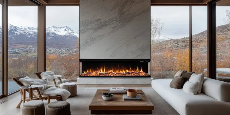 Les cheminées électriques : une élégance moderne sans fumée ni contrainte