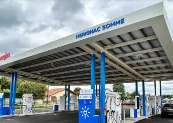 1ère station-service100% électrique de Nouvelle-Aquitaine à Bordeaux Mérignac