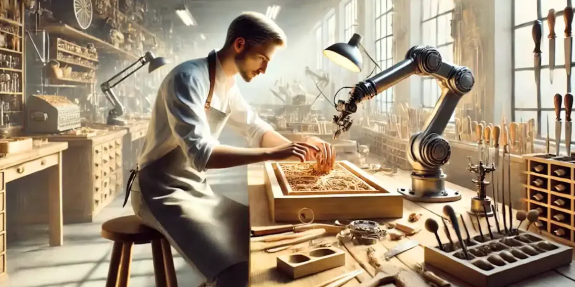 Quel avenir pour les gestes professionnels des artisans et opérateurs face à la robotique ?