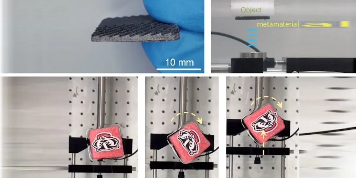 Le métamatériau acoustique permet de pousser, de tourner et d'effectuer des mouvements plus complexes en 3D