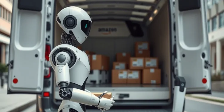 Amazon teste des robots humanoïdes pour la livraison de colis