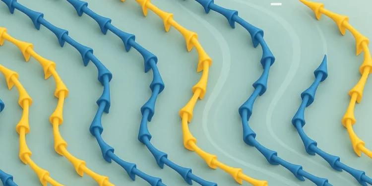 Pilotage des textures magnétiques par des champs électriques