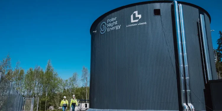 La Finlande inaugure la plus grande batterie de sable pour chauffer Pornainen en hiver