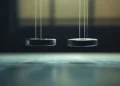 Un modèle simple qui explique la lévitation magnétique créée par un aimant tournant