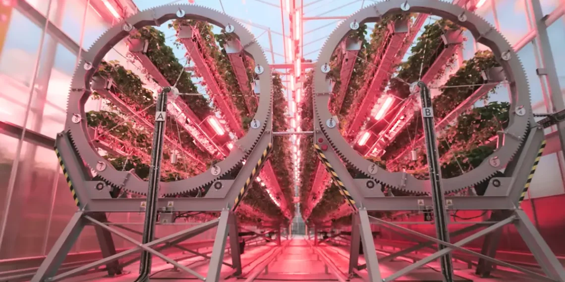 200 000 fraises récoltées en un mois grâce aux bras robotisés de Dyson