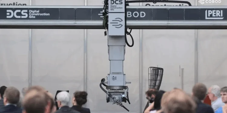 Une réduction de 30 à 50 % du béton utilisé grâce à l’impression 3D de précision