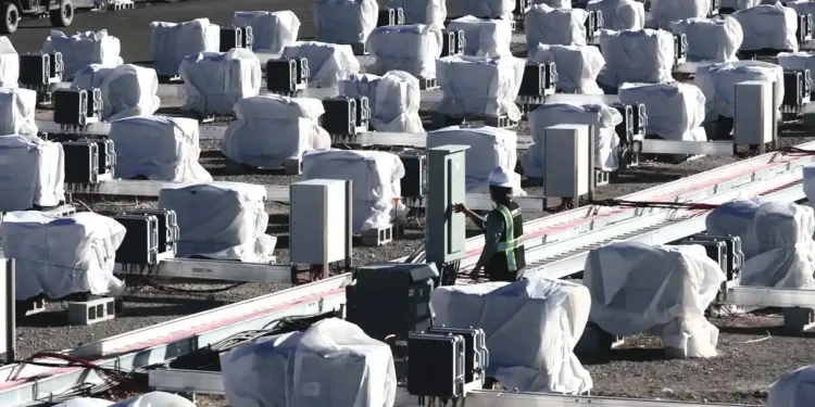 Un micro-réseau au Nevada utilise 805 batteries de véhicules électriques pour des centres de données