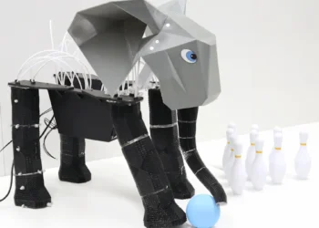 Un robot éléphant conçu avec une méthode d'impression 3D bioinspirée