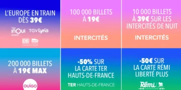 OUIGO, TGV, INTERCITÉS : Les Jours Traincroyables reviennent avec des tarifs choc