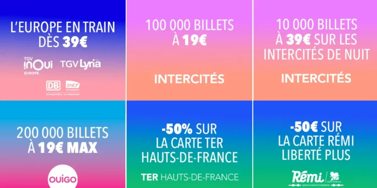OUIGO, TGV, INTERCITÉS : Les Jours Traincroyables reviennent avec des tarifs choc