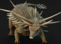 Un fossile de dinosaure de 4 mètres équipé d’une défense de piques découvert au Maroc