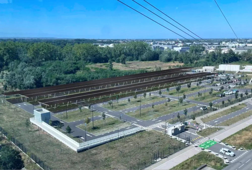 Virya Energy investit 2 millions d’euros pour couvrir 300 places du parking Oncopole à Toulouse.