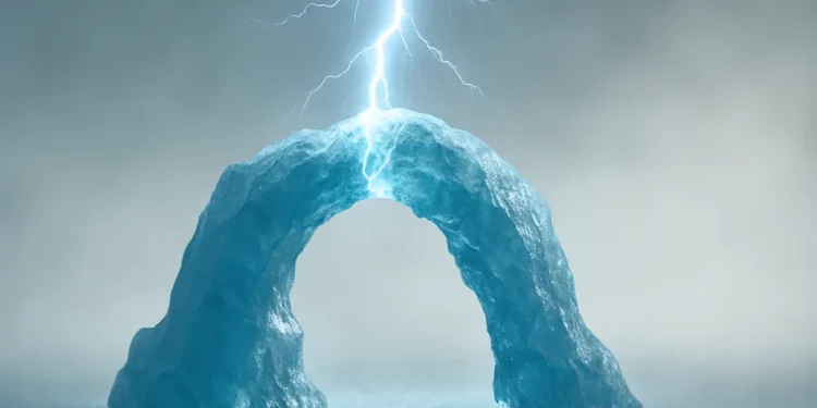 Des chercheurs prouvent que la glace génère de l’électricité lorsqu’elle est simplement pliée