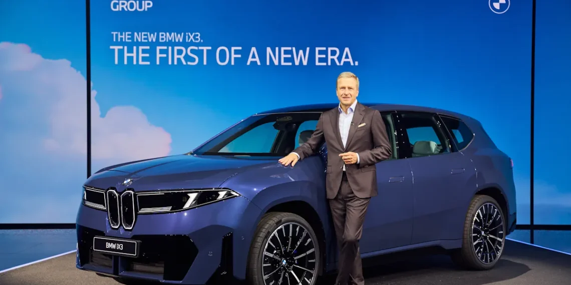 À Munich, la BMW iX3 attire les curieux avec 805 km d’autonomie et un espace interactif dédié