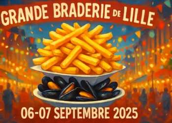 La braderie de Lille 2025 : 500 tonnes de moules et 30 tonnes de frites dégustées en 2 jours