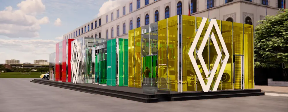 IAA Mobility - Salon de Munich 2025
Stand Renault sur l'Odeonsplatz