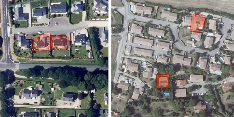 Une IA identifie l’implantation de 600 000 toitures solaires en France