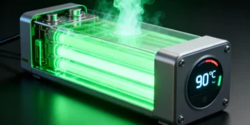 Un hydrogène enfin « domestiqué » : une batterie solide stocke le carburant vert à 90 °C