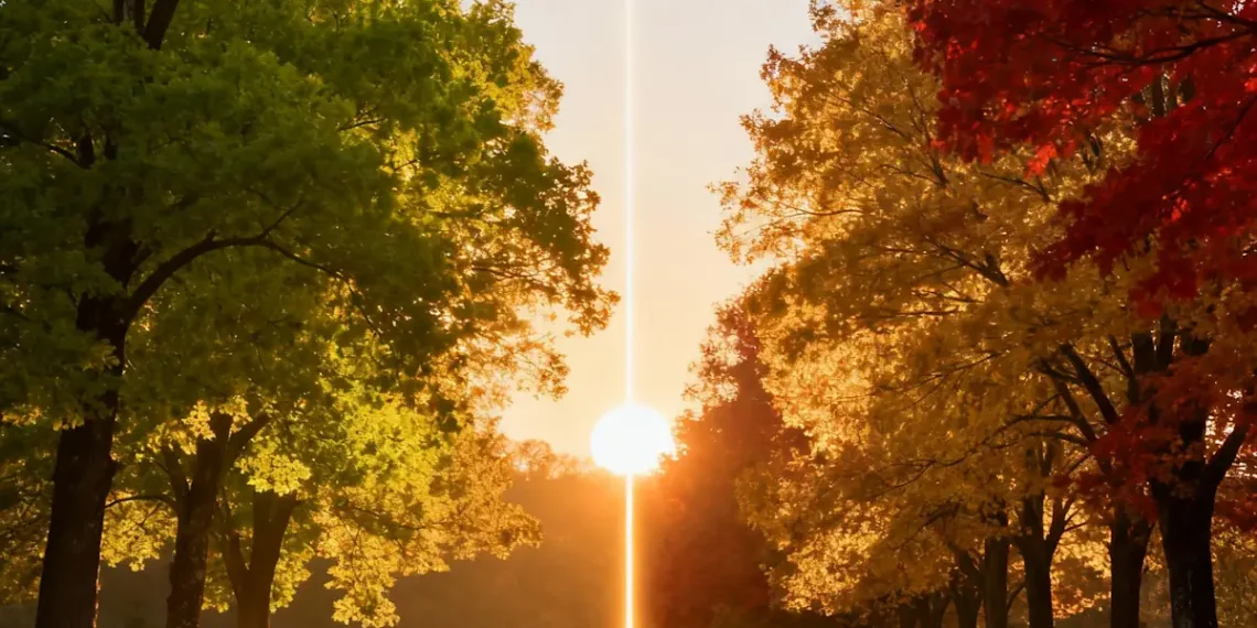 C’est quand l’automne 2025 ? le 22 septembre, pourquoi ?