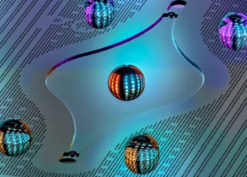 Un doctorant rend visible une minuscule micropompe dans des couleurs éblouissantes