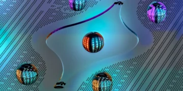 Un doctorant rend visible une minuscule micropompe dans des couleurs éblouissantes