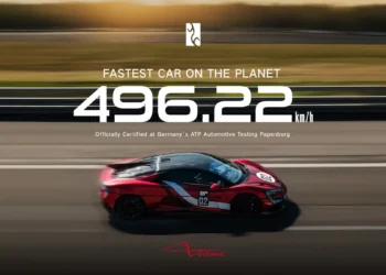 En Allemagne, la BYD U9 Xtreme établit le record absolu de vitesse à 496,22 km/h