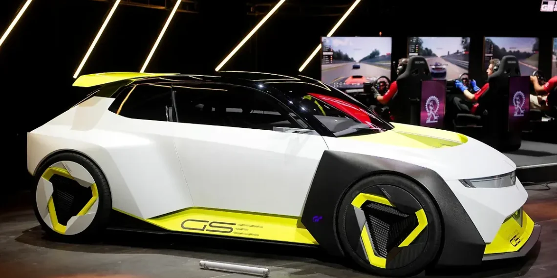 L’Opel Corsa GSE Vision Gran Turismo débarque dans Gran Turismo® 7 : quand le virtuel électrise le réel