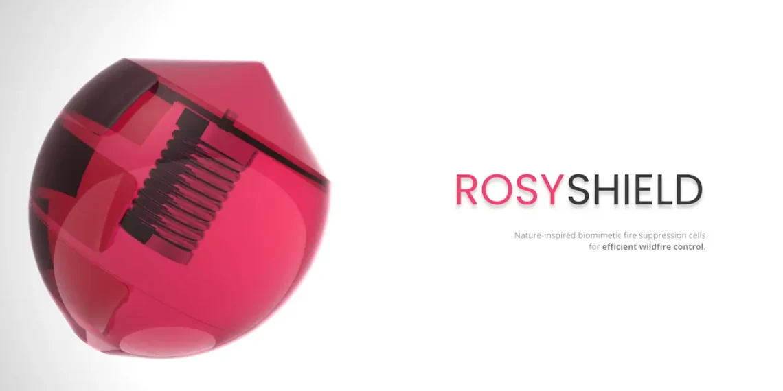 Rosy Shield : une mousse biodégradable larguée du ciel pour freiner les mégafeux